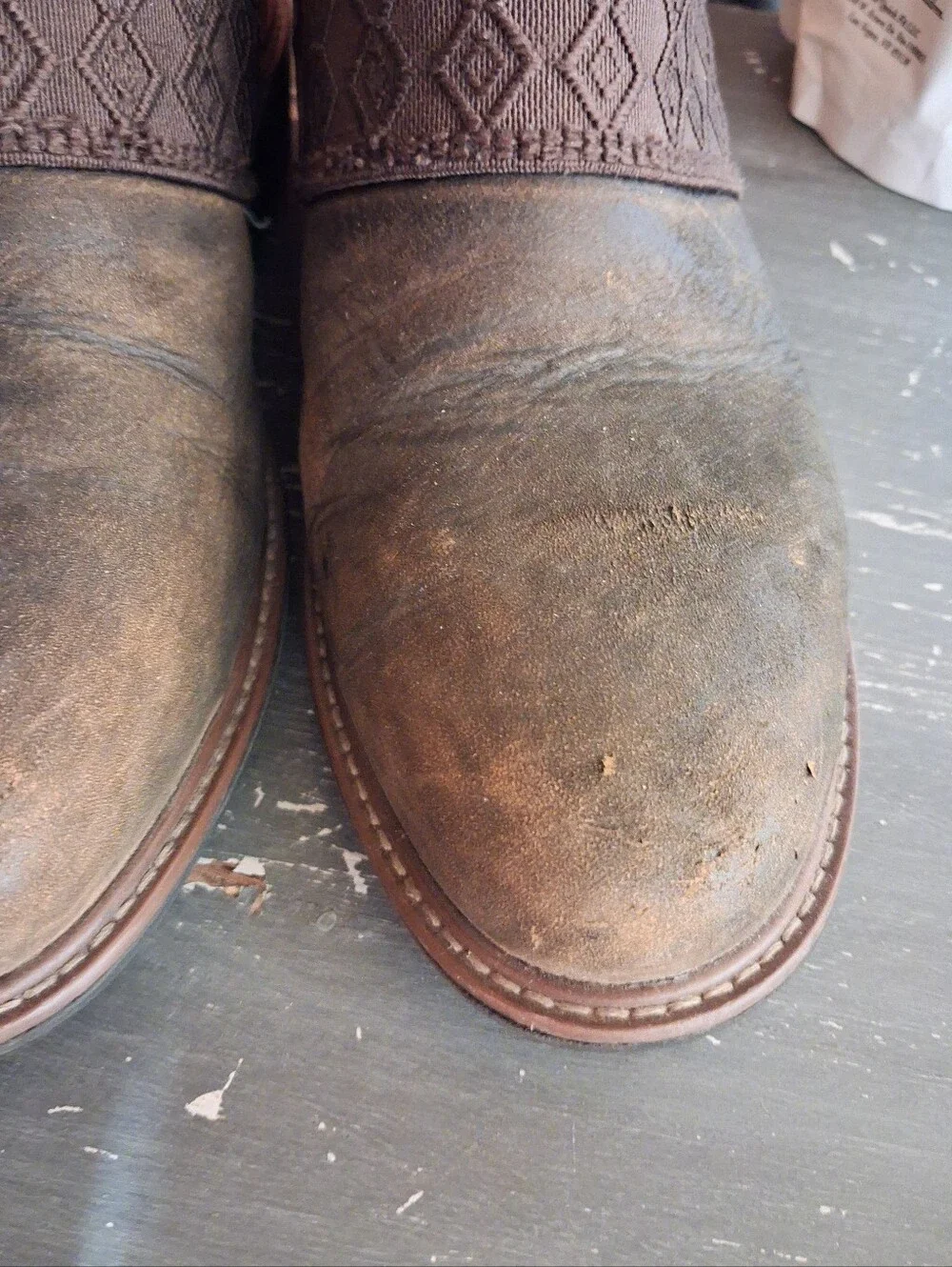 Timberland Pro Leather Slip On Oil & Slip Resistance Size 9